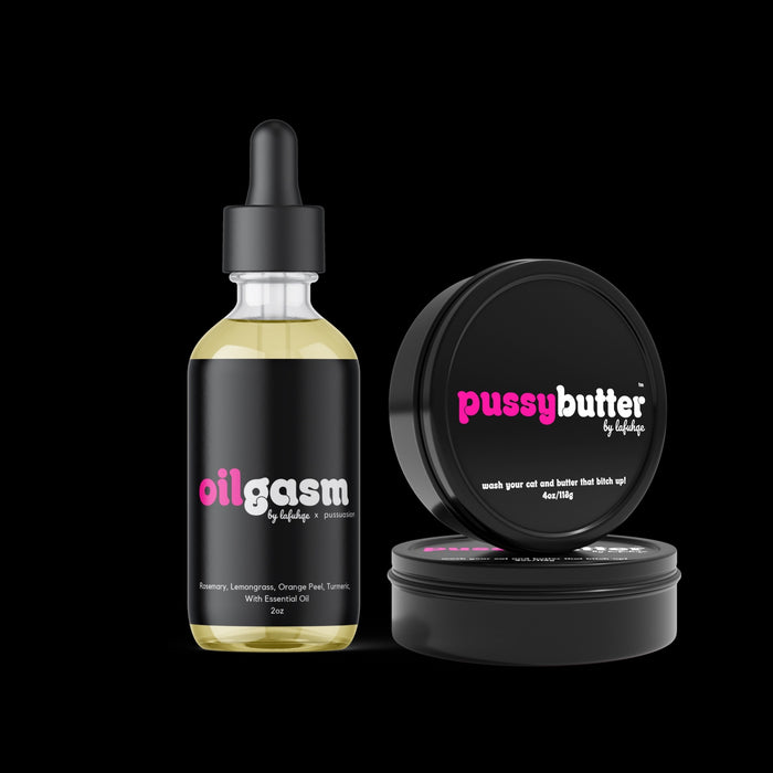 oilgasm & pussy butter